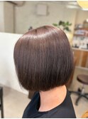 ショートボブ/髪質改善/デザインカラー