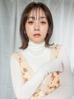 レゴ(REGO) #小顔黒髪クラゲヘアーオリーブグレーココアベージュ