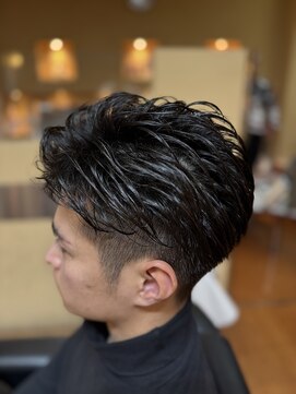 ヨシザワインク ハコザキ 水天宮前 日本橋人形町(YOSHIZAWA Inc.HAKOZAKI) 小顔効果◎毛流れショートパーマ×フェザーマッシュ