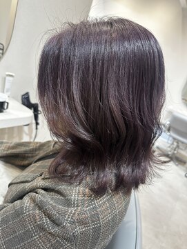 ベル サウス(BHEL south) レイヤーカット/顔周り/ラベンダーカラー/ブリーチ/津/久居