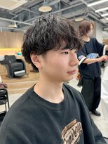 ラヴィズムバイフィフス 長岡古正寺店 長岡駅(LUVISM by fifth) 長岡シャドウパーマ緩めスパイラルパーマ波巻きパーマッシュ30代