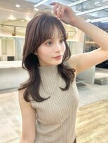 ロンドシエル 横浜(Lond ciel)&nbsp;オリーブグレー/レイヤーカット/黒髪/マロンベージュ/横浜