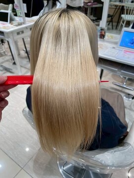 クレア 相武台(CREA) デザインブリーチカラー(ブリーチカラー/ダブルカラー)