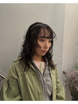 テテコケット(tete coquette) 《moeka》ボブパーマレイヤーパーマミディアムレイヤーカット