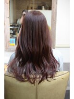 ポタム 東中野(potamu) ブリーチなしピンクカラー