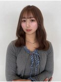 ワンブリーチで作るミルクティーベージュ