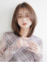 ニューヨークニューヨーク なんば道頓堀店(NYNY)&nbsp;小顔ミディアムレイヤー