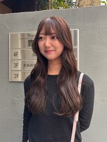 ローレン(LOREN) 透明感髪質改善ベージュダブルカラーミルクティーグレージュ