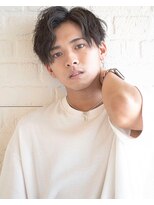 レイナ レイ REINA REY&nbsp;毛流れニュアンスパーマ◇爽やかアップバング×スマートマッシュ