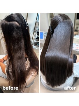 アース 渋谷店(HAIR&MAKE EARTH) 強いうねり改善の美髪縮毛矯正