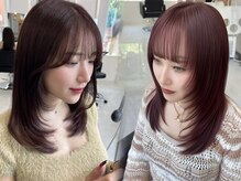 マーシュ ルーヴェ(marshu Luve)の雰囲気(marshuの【レイヤーカット】は1分で巻けます☆【天六/韓国】)