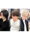 あるじゃんすー 銀座の写真/【ウルフへア20枚￥6400～】シールエクステ×カラーが同時施術◎欲しい部分にエクステを付けて理想を実現★