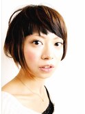 ナチュラルアシメボブ