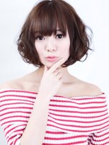 ヘアーワークスクリエイション&nbsp;♪ミックスウェーブ♪で作るウェービー♪ボブ♪