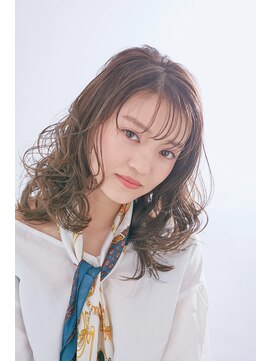 ヘアサロン アティリー(Hair Salon Attirer) 西梅田/ボブ/グレーベージュ/白髪ぼかし【Attirer飯田裕之】