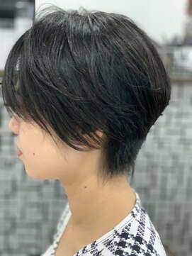 ヘアメイク エイト キリシマ(hair make No.8 kirishima) 《hair make No.8》簡単スタイリングショート・担当中村