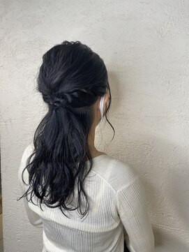 ヘアリゾートエーアイ 新宿西口店(hair resort Ai) ハーフアップアレンジ【 Ai 新宿　美容室】