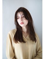 ラビティ(lovity)&nbsp;ツヤブラウン×ニュアンスロング