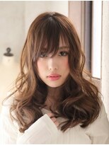 ヘアーズ ベリー 大和田店(hairs BERRY)&nbsp;BERRY＿くびれヘア＿メルティカラー＿アッシュ_10代20代30代