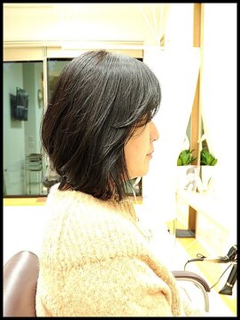 メタ(META) カット+クセ毛専用ゴッホカラー(上品で落ち着きのある色味)