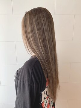 ルポ 京都四条河原町店(repos) たっぷりハイライトカラー