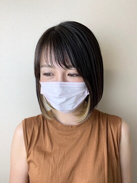 アイズ 本厚木(AIZU) ボブ×イヤリングカラー