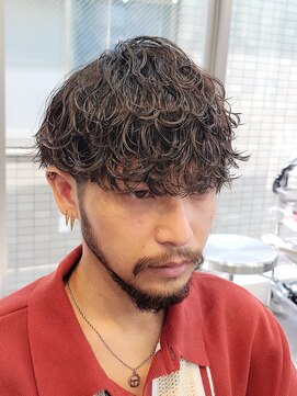 フィフス 原宿(fifth) 波巻きツイストスパイラルパーマ刈り上げツーブロックマッシュ