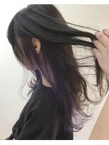 グランアージュルポ 北千住(grandage repos) イヤリングカラー×ロングレイヤー#grandage北千住