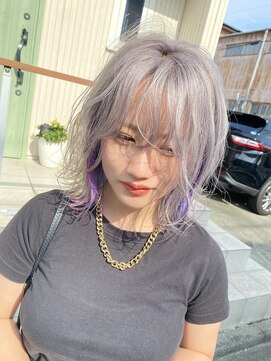 ザ ワイエスエイチ ストア(THE Y.S.H STORE) White silver × Inner color