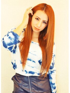 サファイア(SAPPHIRE) 温かみのあるカッパーオレンジで夏も決まリング(*^^)v♪