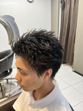 アイズ 海老名(AIZU) スパイキーショート　ザクザクショート　ボックスショート