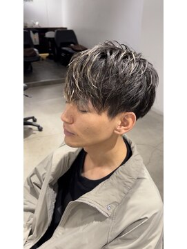 サルファ ヘアデザイン 名古屋 丸の内(S.ALPHA HAIR DESIGN) ハイライトマッシュ