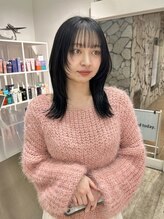 ビーハイブ 仙台駅前店(Behive) グレーブラック×フェイスレイヤー