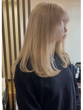 ダアッカ(da acca) ブロンドクリアベージュ