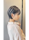 AH16 小顔ショート/耳掛けショート/コンパクトショートボブ