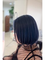 ヘアーステージ シーオーアル&nbsp;ネイビーボブ