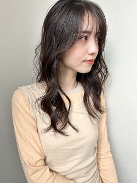 ノラギンザユー(NORA GINZA/U) ウェーブパーマミディアムパーマラフパーマウルフレイヤーカット