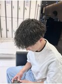 波巻きスパイラルパーマ/メンズパーマ