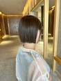 クッキー ヘアーアンドメイク(COOKIE Hair&Make)&nbsp;ミニボブ♪さりげないハイライトを入れて立体感もプラス☆