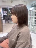ナチュラルシンプル外はねボブ