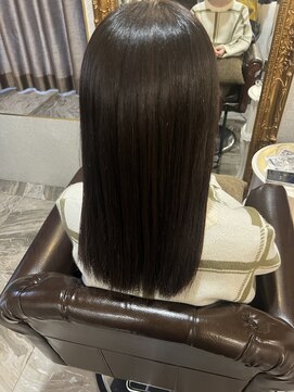 ヘアーアトリエ ラフェル(hair atelier Rafel) セミロング/縮毛矯正/艶髪