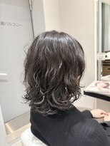 低温デジパで作るナチュラルウルフパーマスタイル　(銀座)