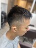 <<メンズ限定>>カット前後のシャンプー付き　スタイリング込み