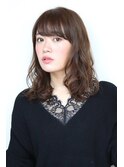 似合わせカット/アースカラー/くびれヘア/地毛風カラー[中山駅]