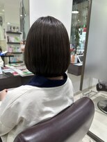 クロップ エス 茅ヶ崎本店(crop es)&nbsp;ブリーチありグレージュカラー