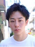 スパイキーショート/刈り上げ/ツーブロ/黒髪/清潔感/リクルート