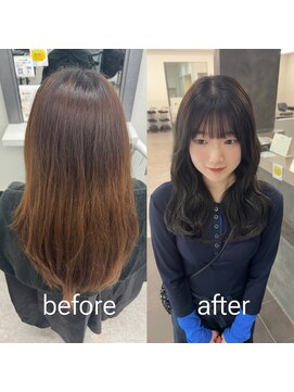 ガルボヘアー 桟橋店(garbo hair) 高知 艶髪 大人可愛い 韓国風 20代30代40代