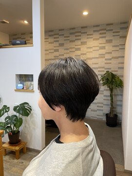 ハレウミヘアー 阿見(ハレウミhair) 阿見町/ショートカット/刈り上げショート/白髪ばかし/ヘッドスパ