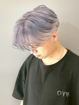 ワンズナゴヤ 名古屋栄店(ONE's NAGOYA) スペインカールスパイキーショートブルーブラックフェザーパーマ