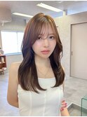 ベージュ/韓国風レイヤー